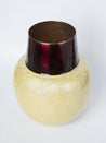 Mustard Globular Shape Pot Vase (Mustard Enamel) - 3