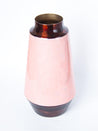 Pink Bud Shape Vase (Pink Enamel) - 3